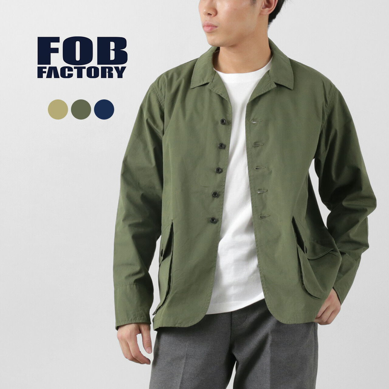 F2439 Cotton nylon packable field jacket,, large image number 1