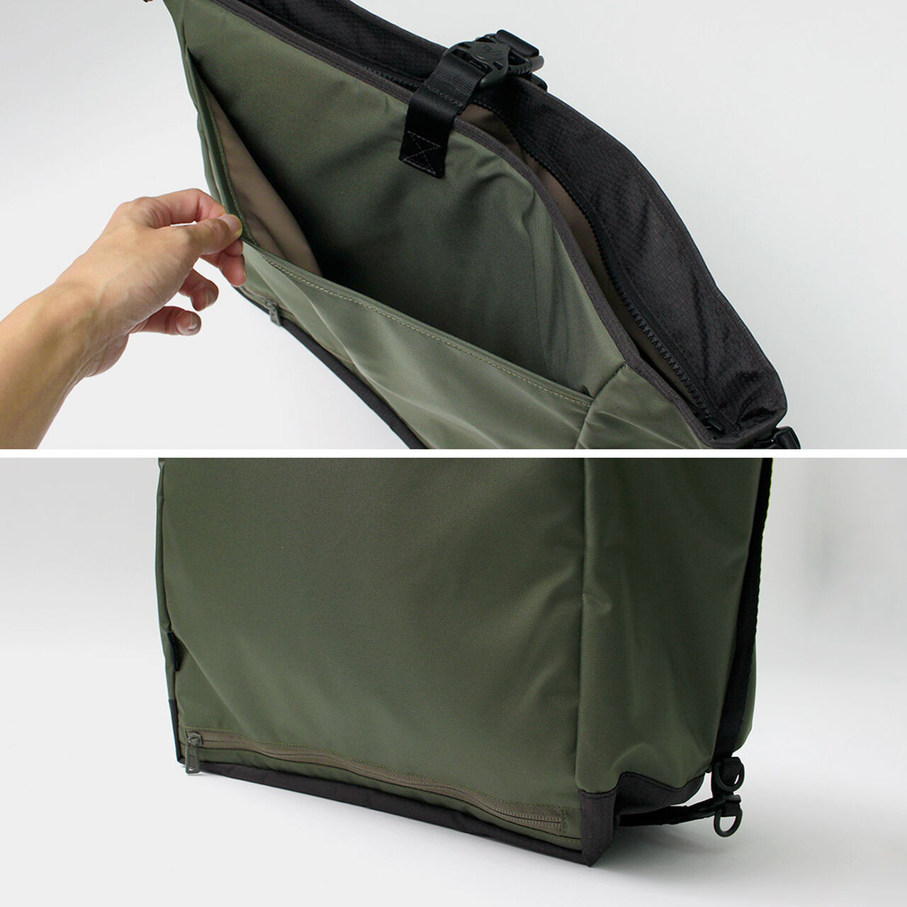 Lightweight courier shoulder bag,, large image number 13