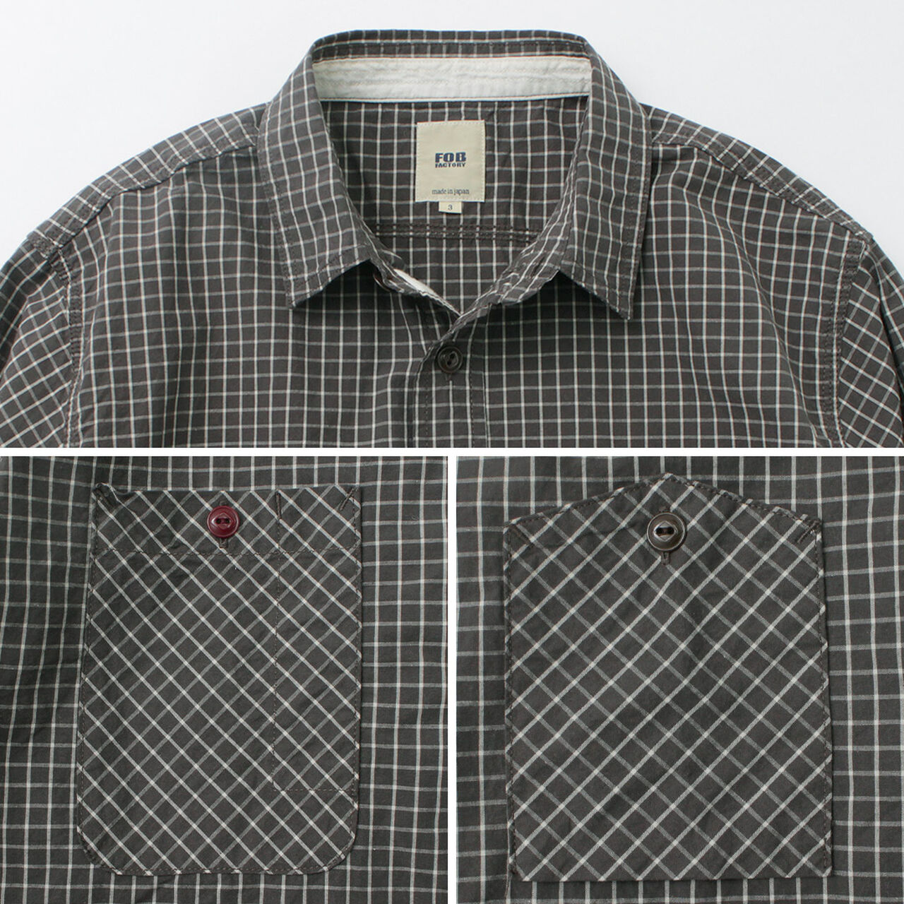 F3489 GRAPH CHECK WORK SHIRT,, large image number 11