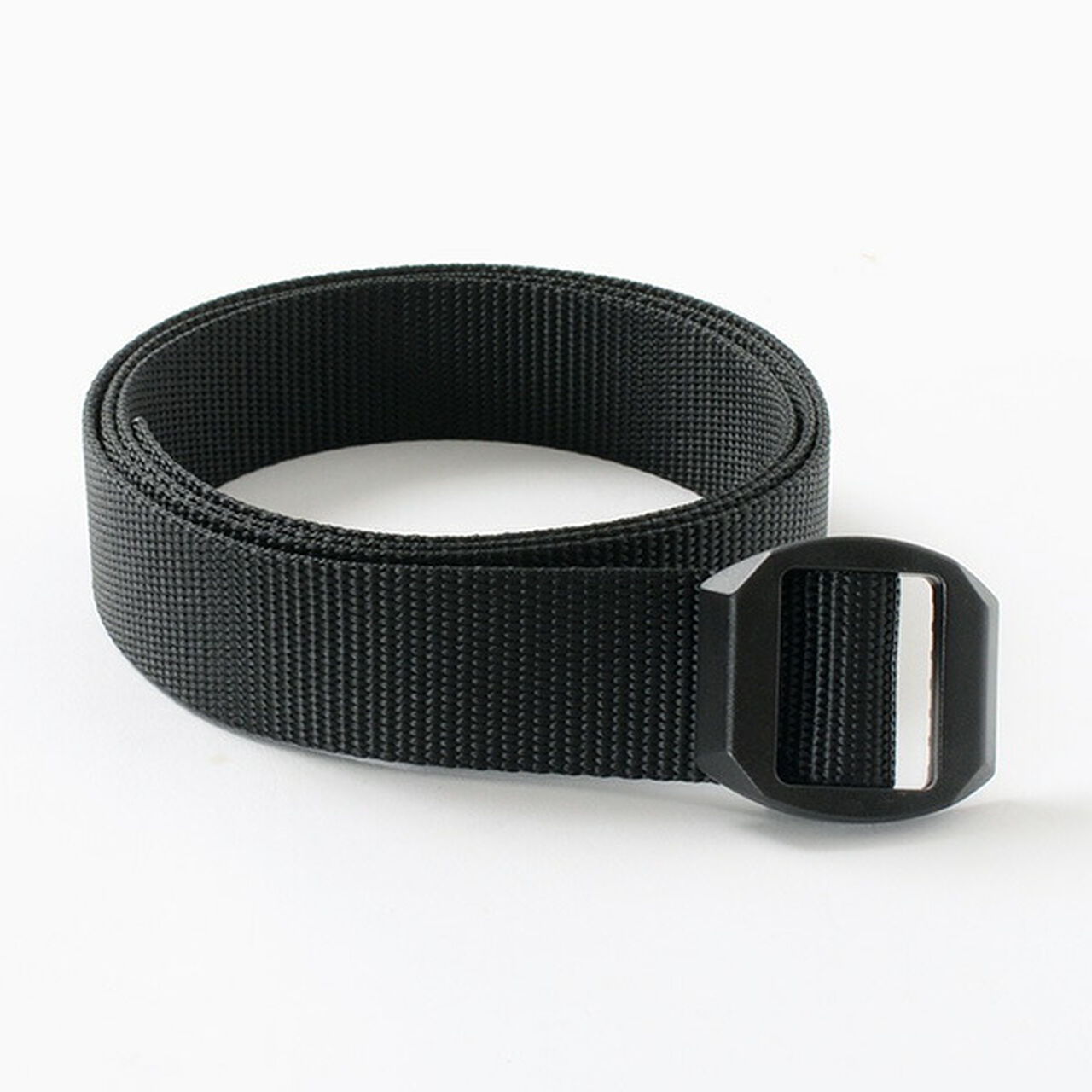 Webbing Belt 30mm Plain Nylon Belt,Black, large image number 0