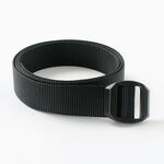 Webbing Belt 30mm Plain Nylon Belt,Black, swatch