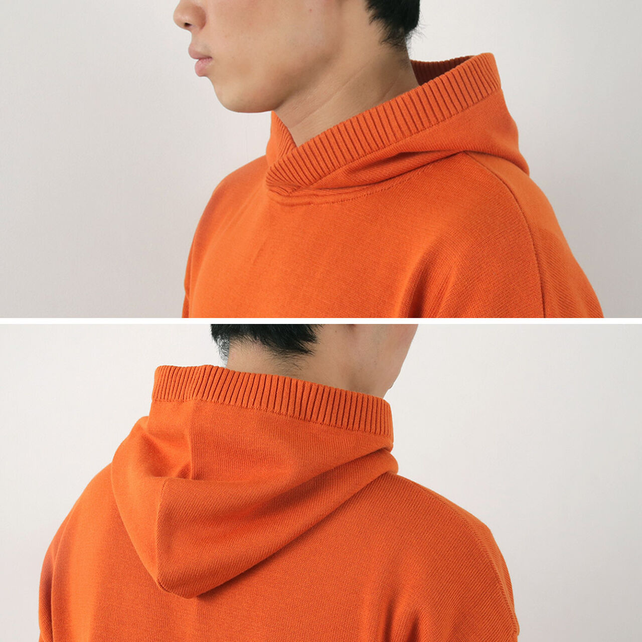 Cotton Knit Hoodie,, large image number 8