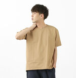 Tokyo Made Dress Organic T-shirt,Beige, swatch