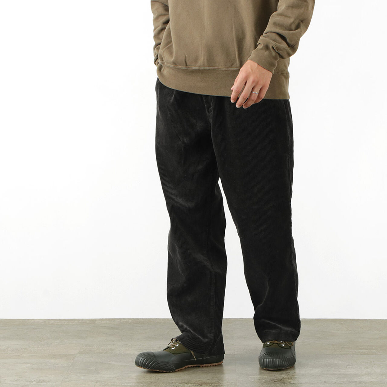 Wide Well Corduroy Pants,, large image number 7