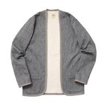 F2352 Relaxed Cardigan,Charcoal, swatch