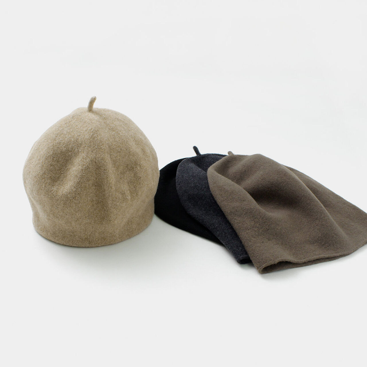 Pure Merino Roll Up Beret,, large image number 2