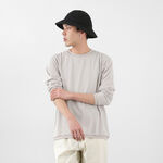 Long Sleeve Ribbed T-Shirt,Beige, swatch