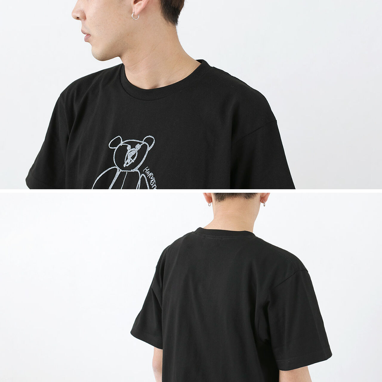 Bear Print T-shirt,, large image number 9