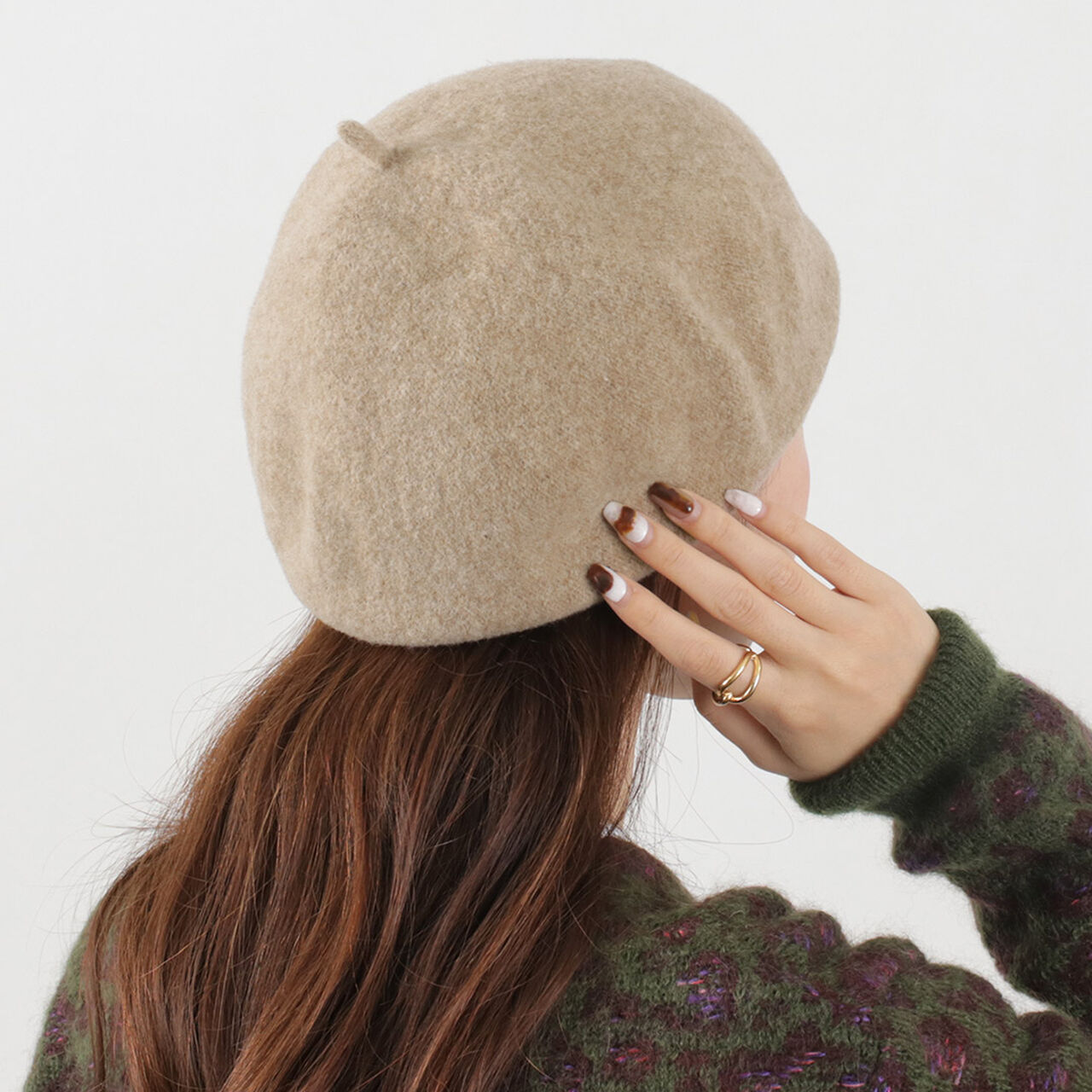Pure Merino Roll Up Beret,, large image number 5