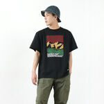 Mountain Graphic T-shirt,Black, swatch