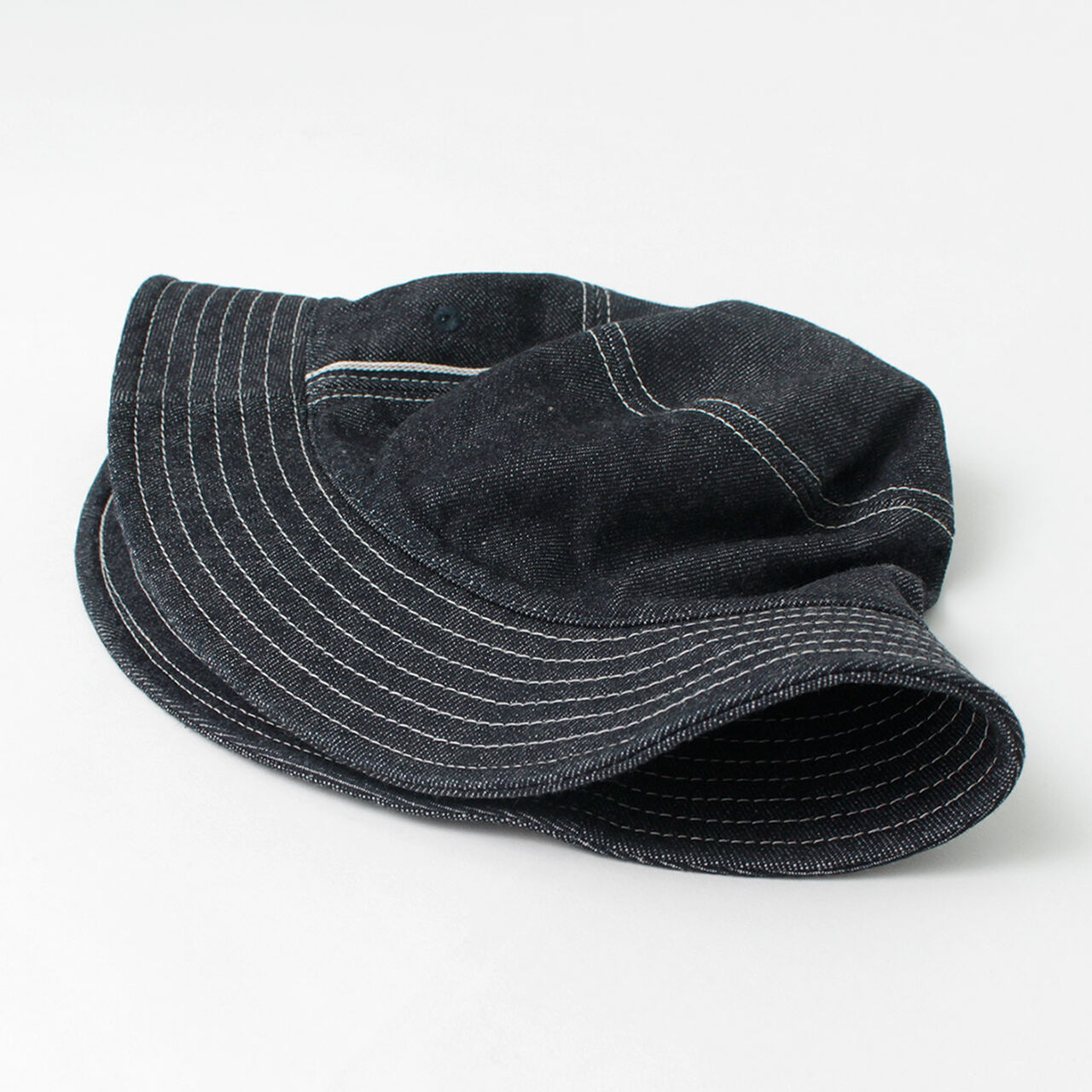 F191 Selvedge Denim Bucket Hat,, large image number 7
