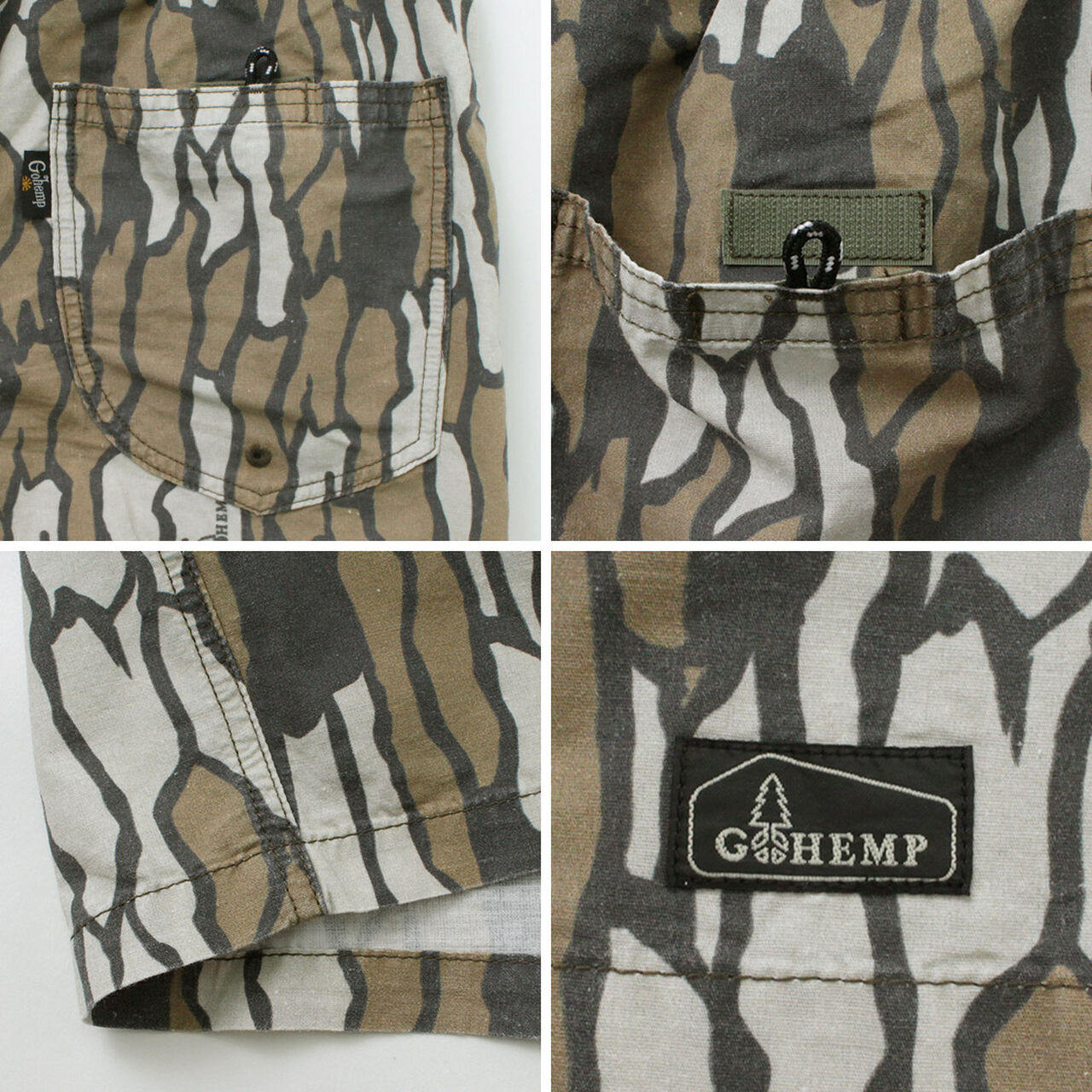Hemp Jam Shorts Hemp cotton/recycled polyester weather cloth,, large image number 12