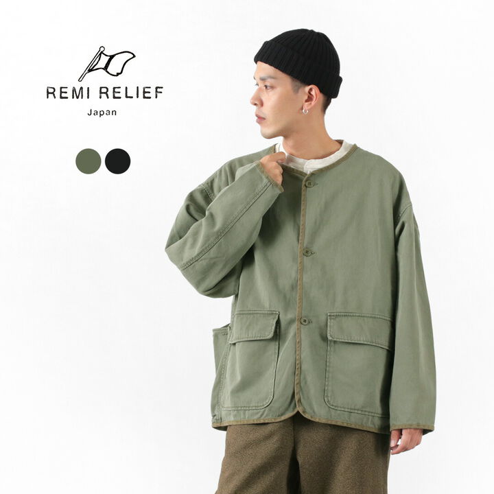 Military satin JKT Men's light outerwear wide jacket used vintage vintage autumn winter 100% cotton
