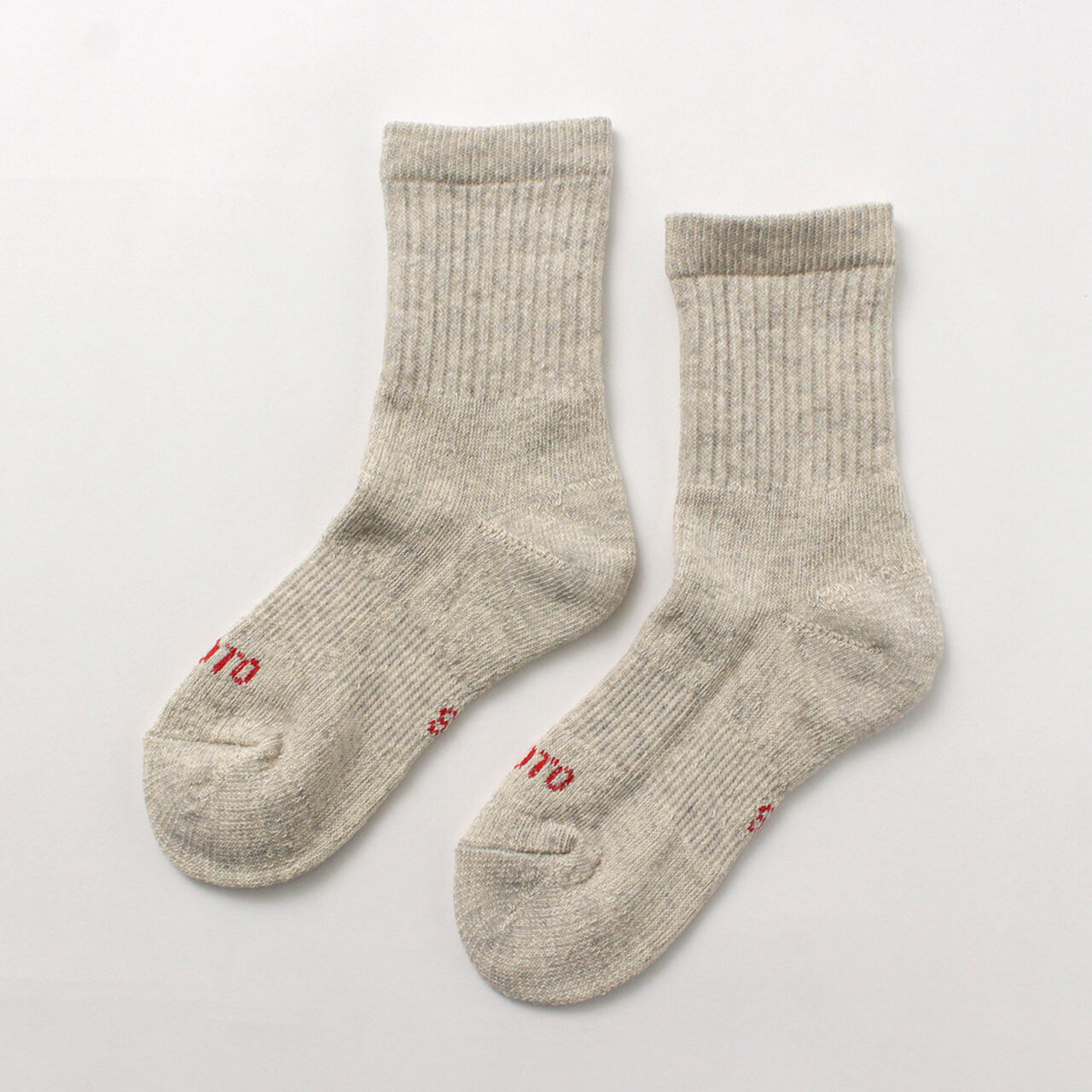 Double Face Mini Crew Socks Organic Cotton,, large image number 3