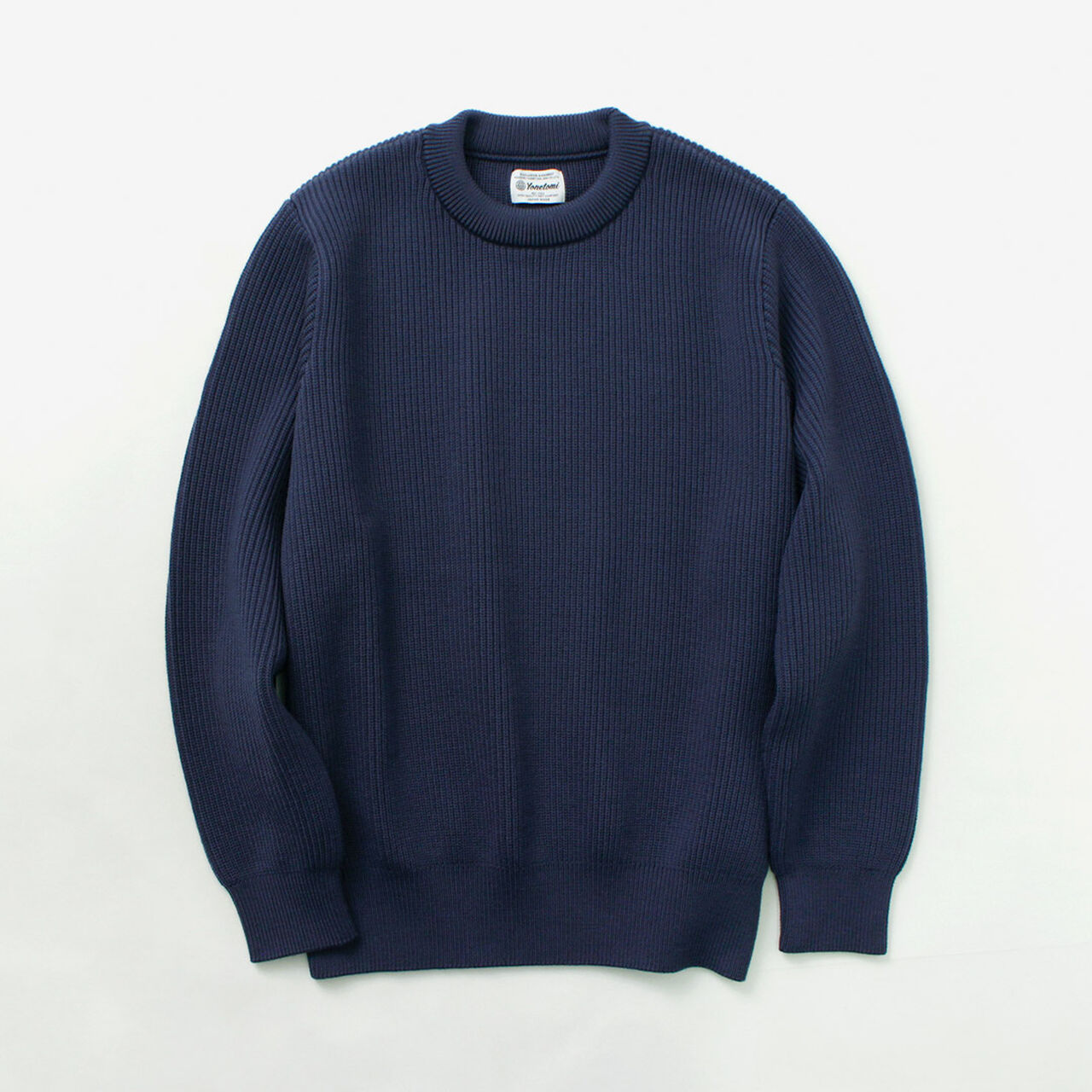 Extra Fine Wool Ribbed Knit Pullover,, large image number 0