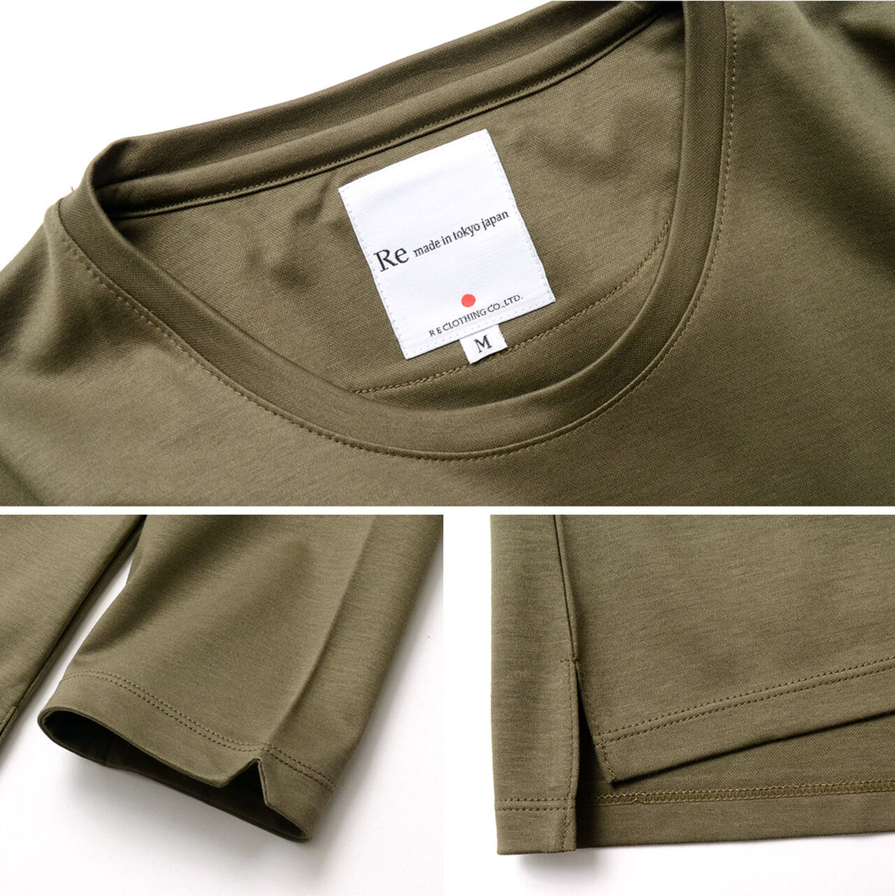 Tokyo Made Long Sleeve Dress T-Shirt,, large image number 9