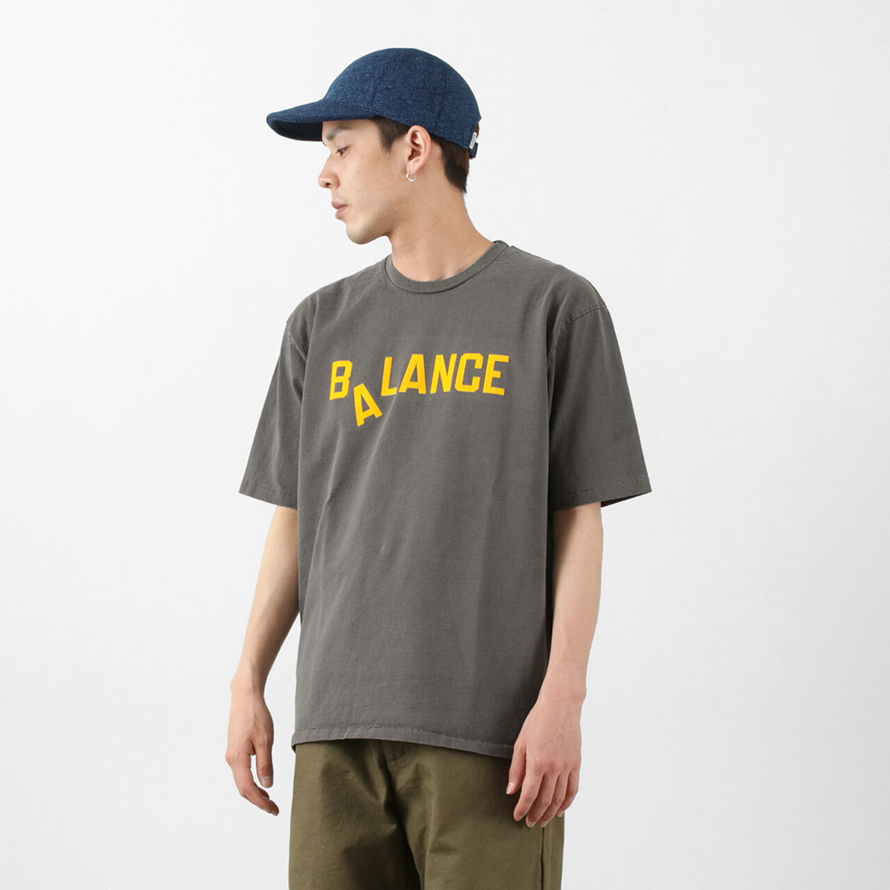 Basic crew print T-shirt (Balance),, large image number 7