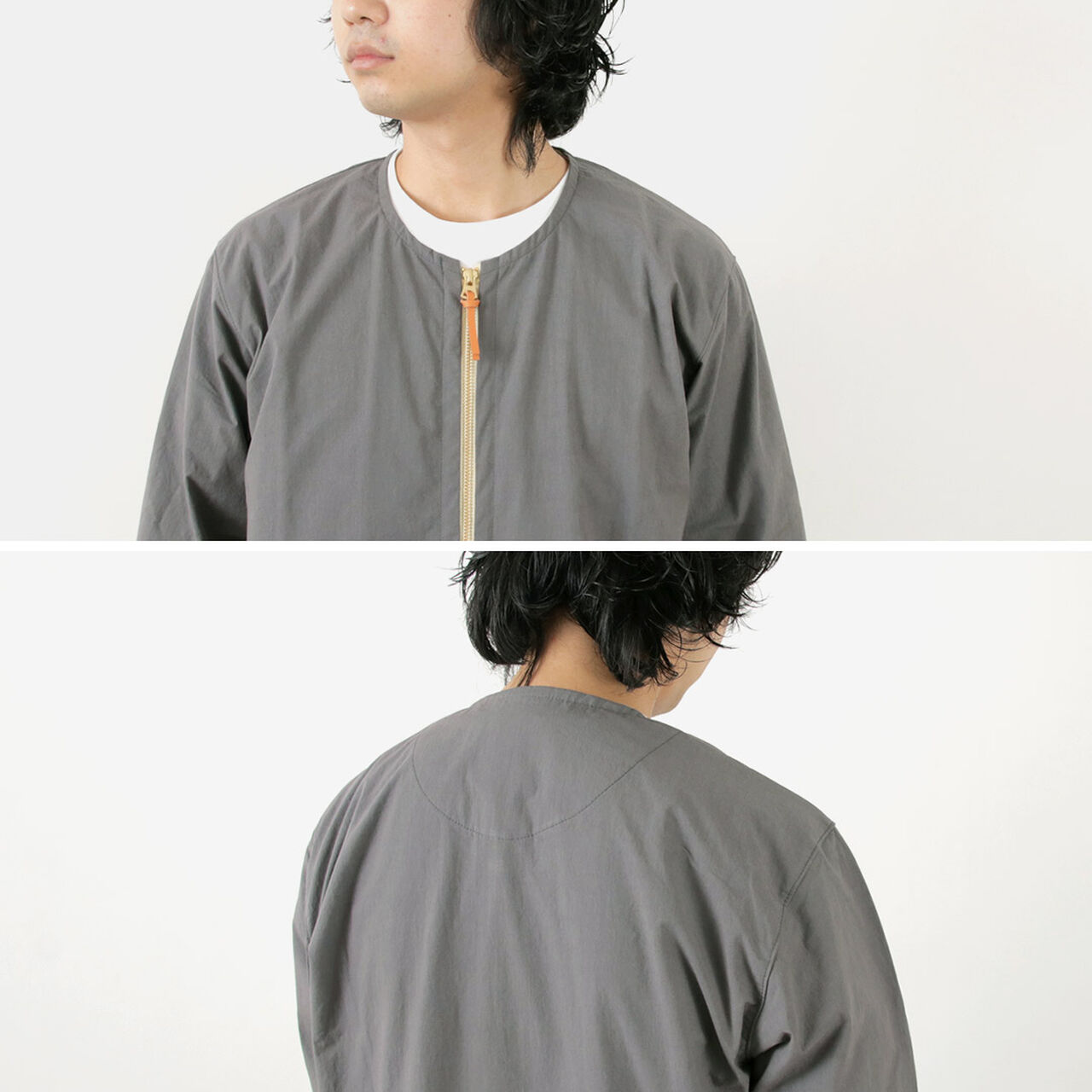 Special Order Cotton Nylon Crew Cardigan,, large image number 8