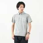 GOST1103 Short sleeve polo shirt,Grey, swatch