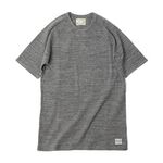Laffy Stretch Fleece T-Shirt Short Sleeves,Grey, swatch