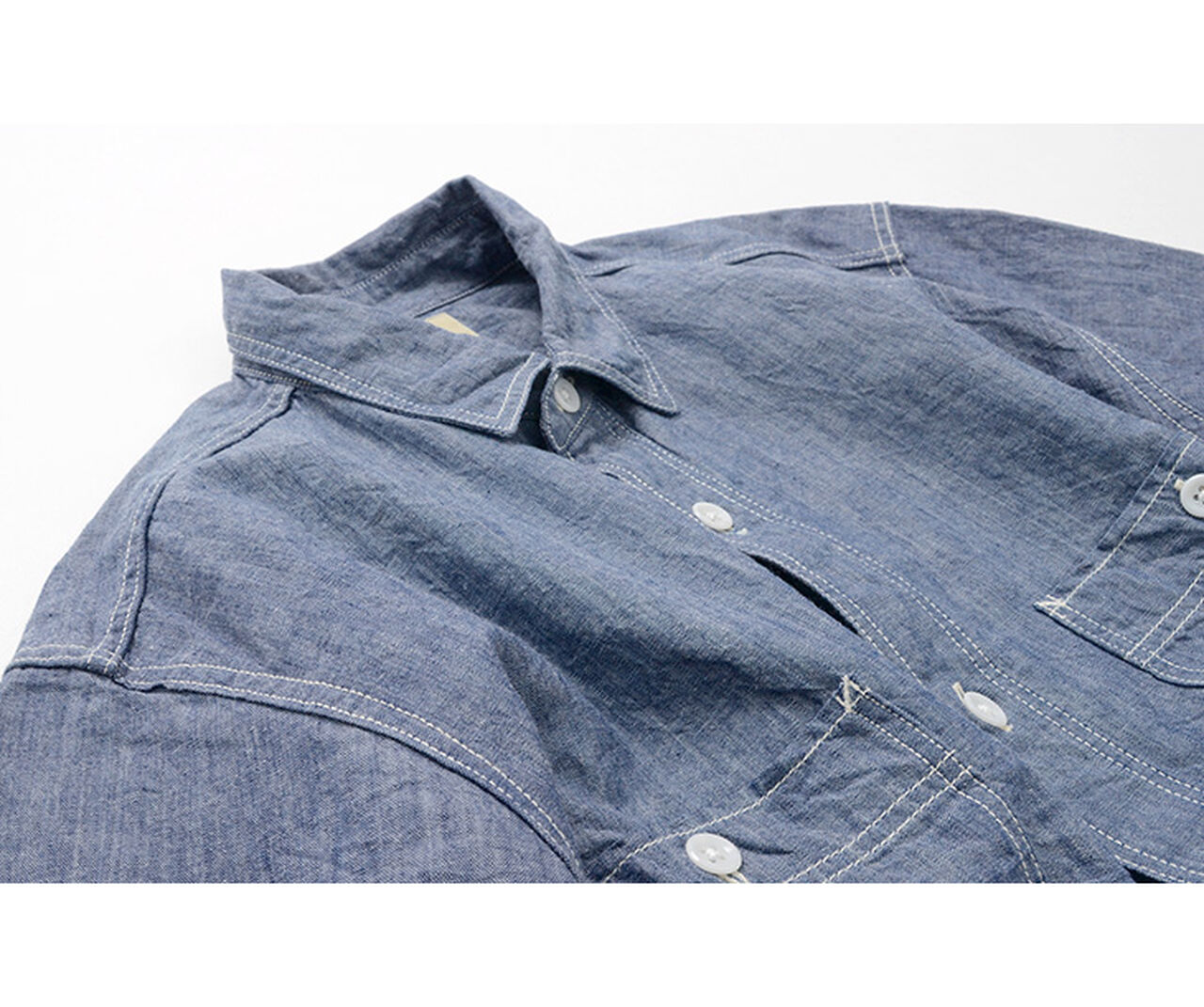 F3378 Chambray Work Shirt,, large image number 5