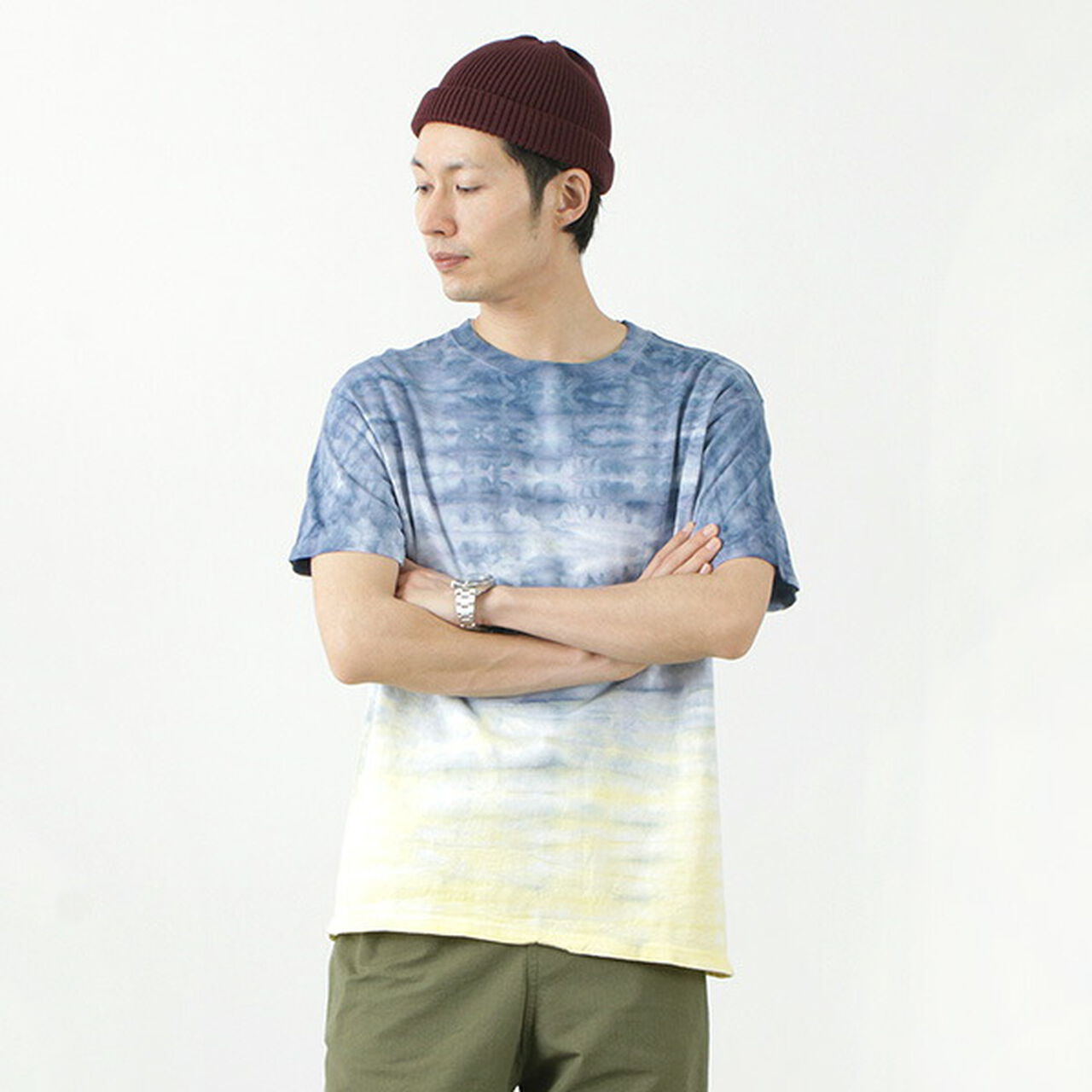 Horizon Dye Short Sleeve T-Shirt,, large image number 15