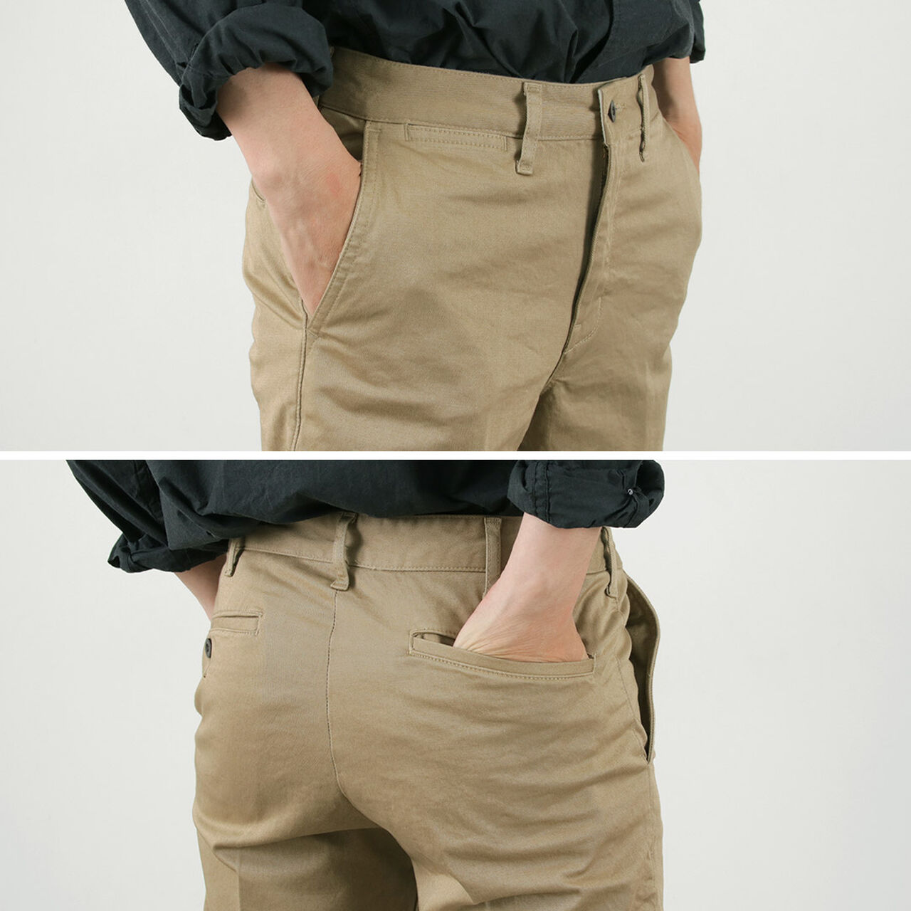 Special order RJB3291 French Slim Trouser Shorts,, large image number 8