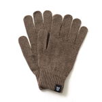 Knitted Gloves,Brown, swatch
