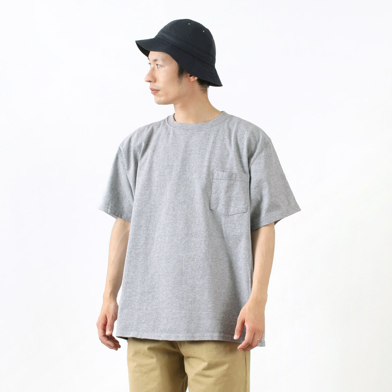 Short Sleeve Pocket Big T-Shirt,, large image number 11