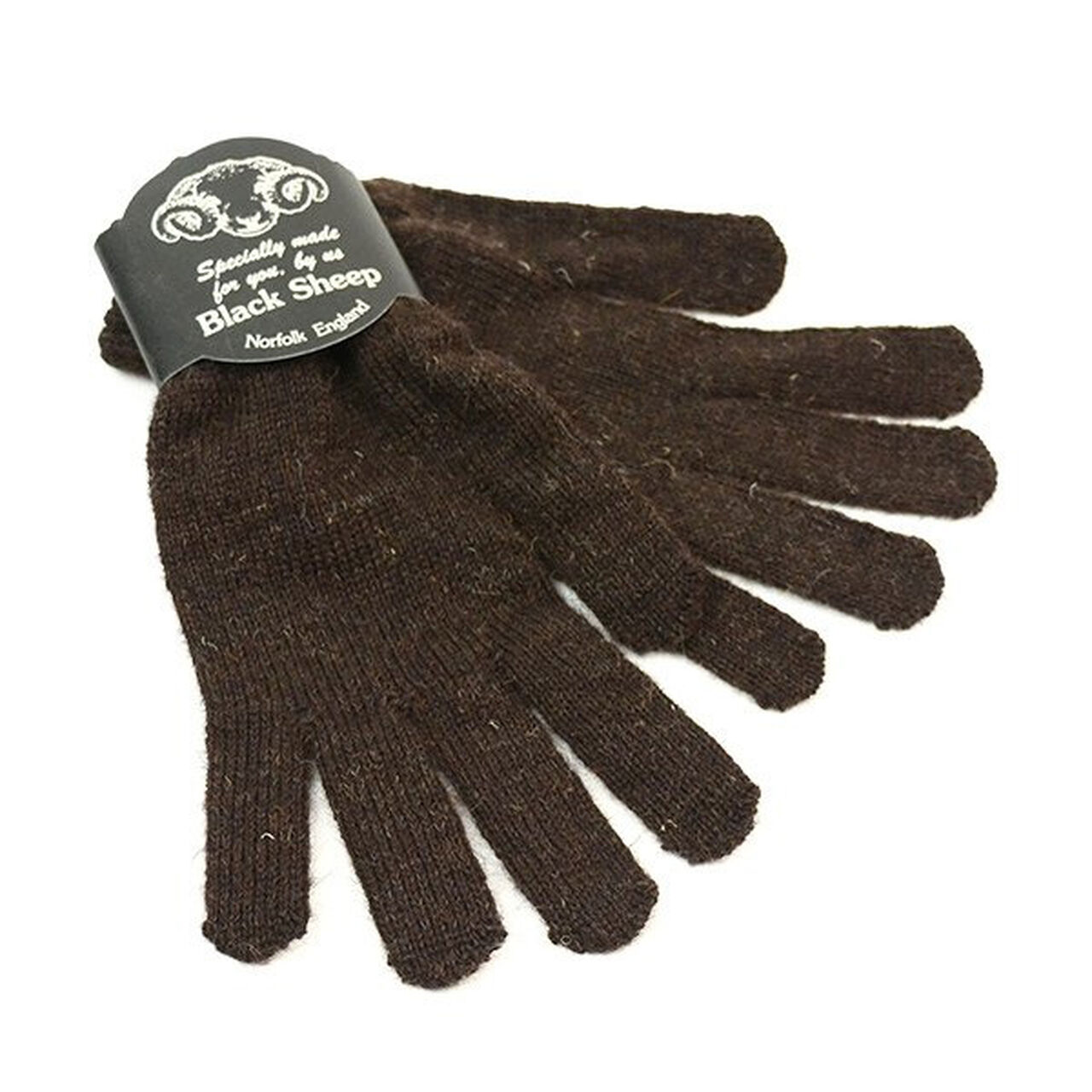 GL07 knitted glove,BlackWelsh, large image number 0