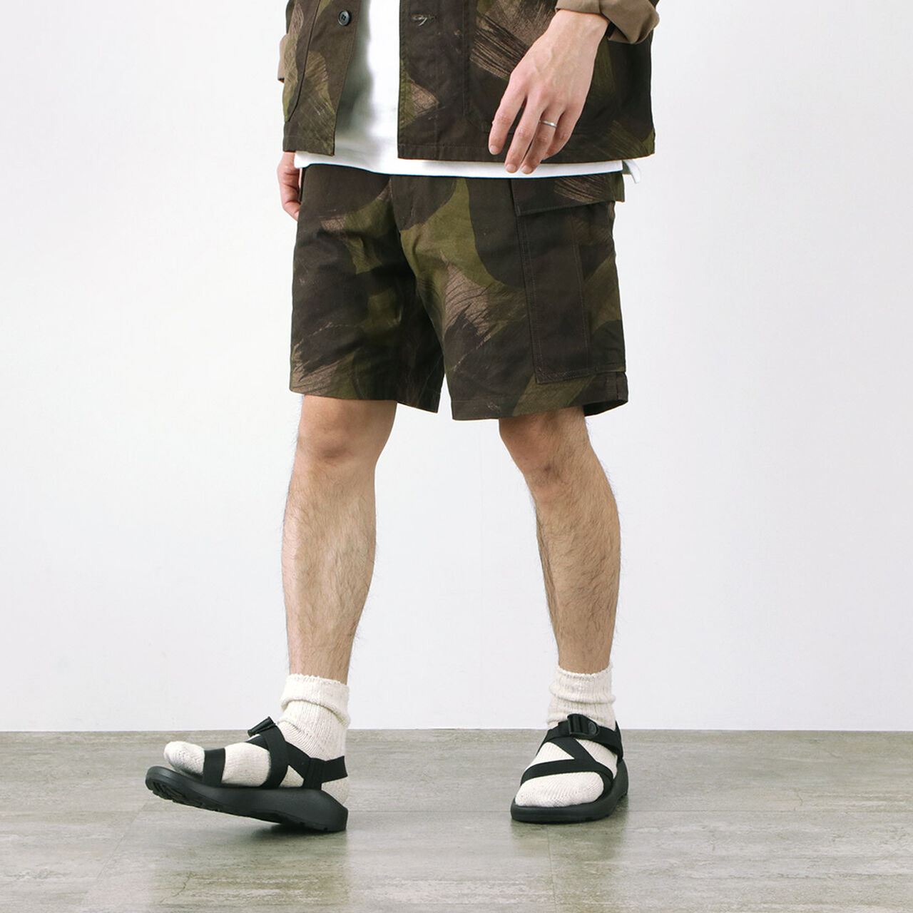 F4169 M-65 Field Cargo Shorts,Camo, large image number 0