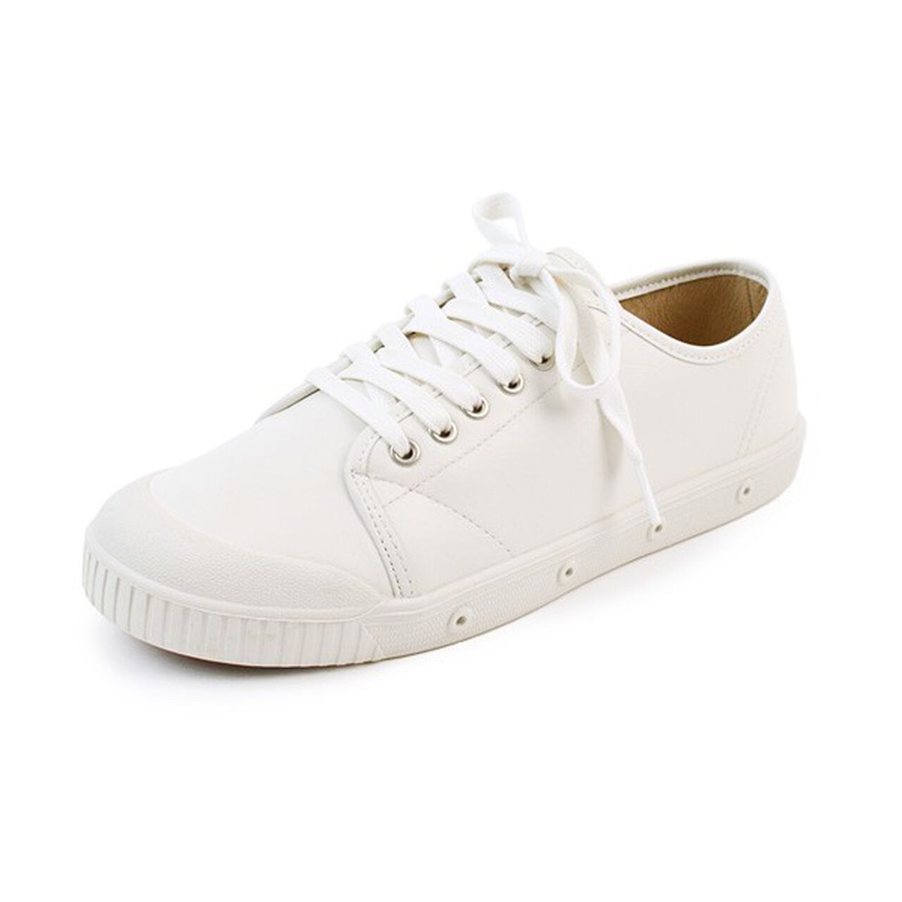 G2 low-cut leather trainers,White, large image number 0