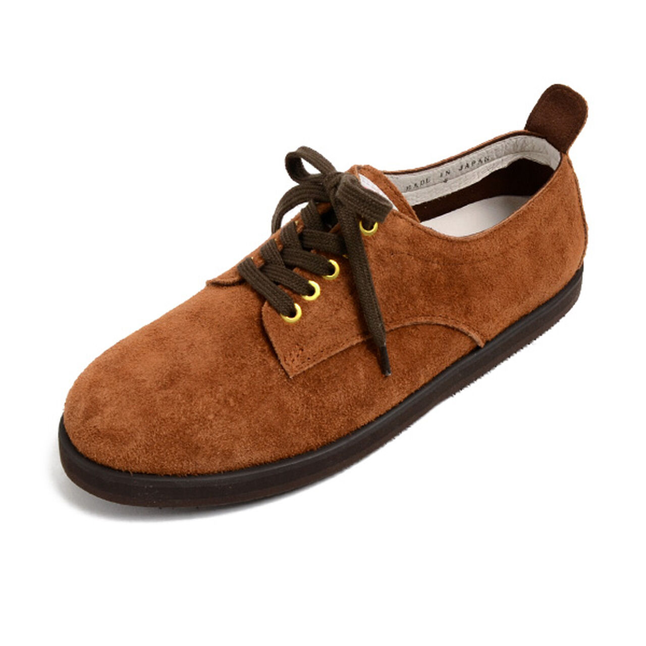 Riesel / Suede Leather Shoes,Brown, large image number 0
