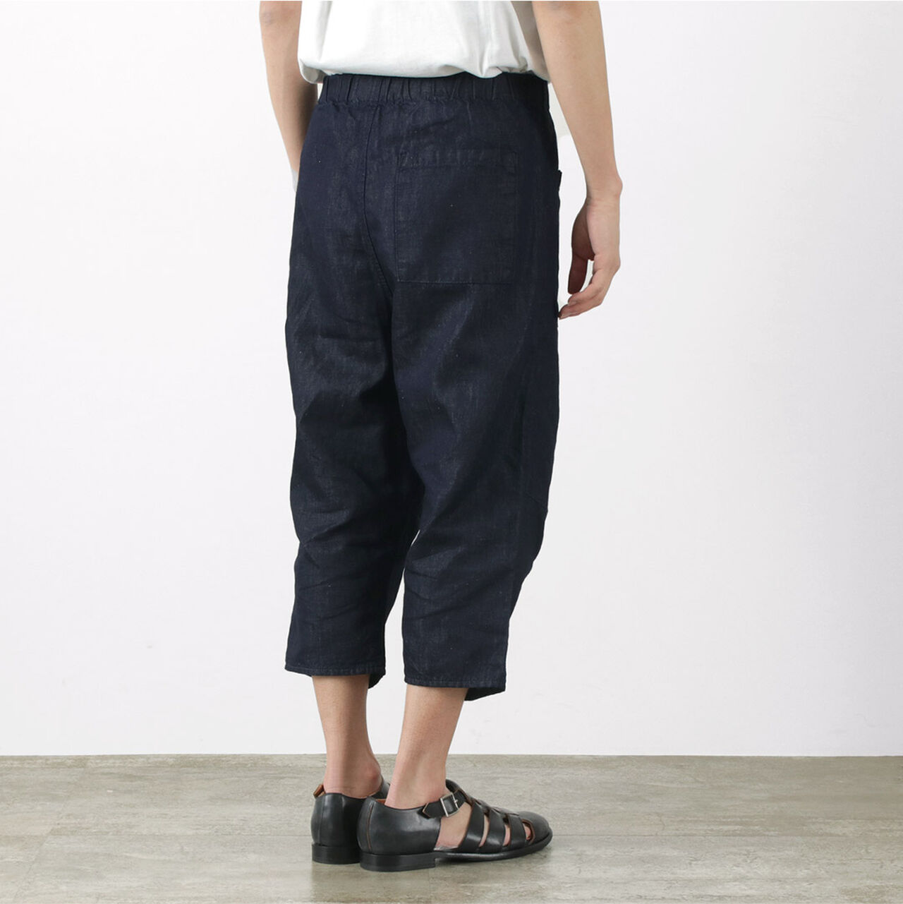 Special Order RJB7570 Cotton Linen Denim Knicker Trousers,, large image number 7