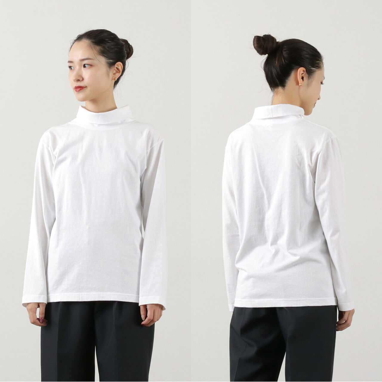 Long Sleeve Turtleneck T-Shirt,, large image number 13