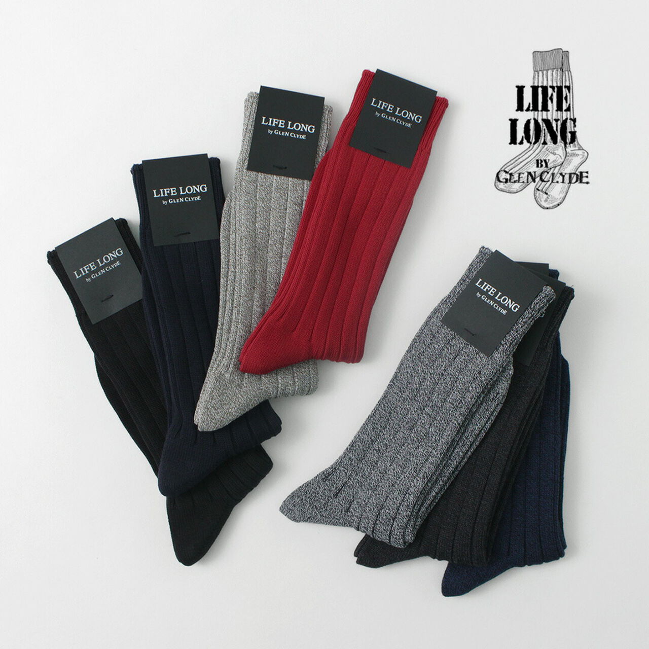 TS-1 Cotton and Cordura ribbed socks,, large image number 1