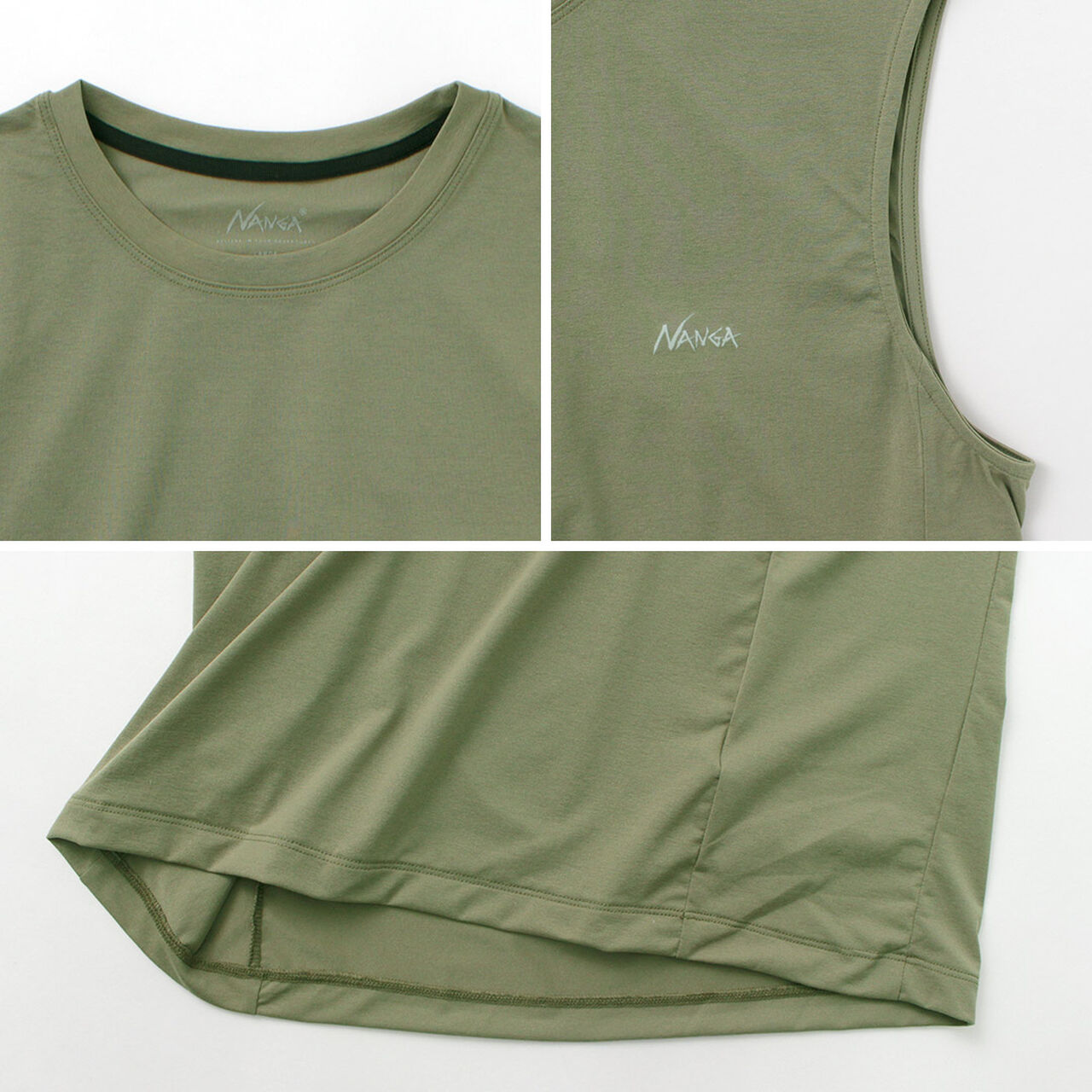 Dry base layer no sleeve tee,, large image number 9