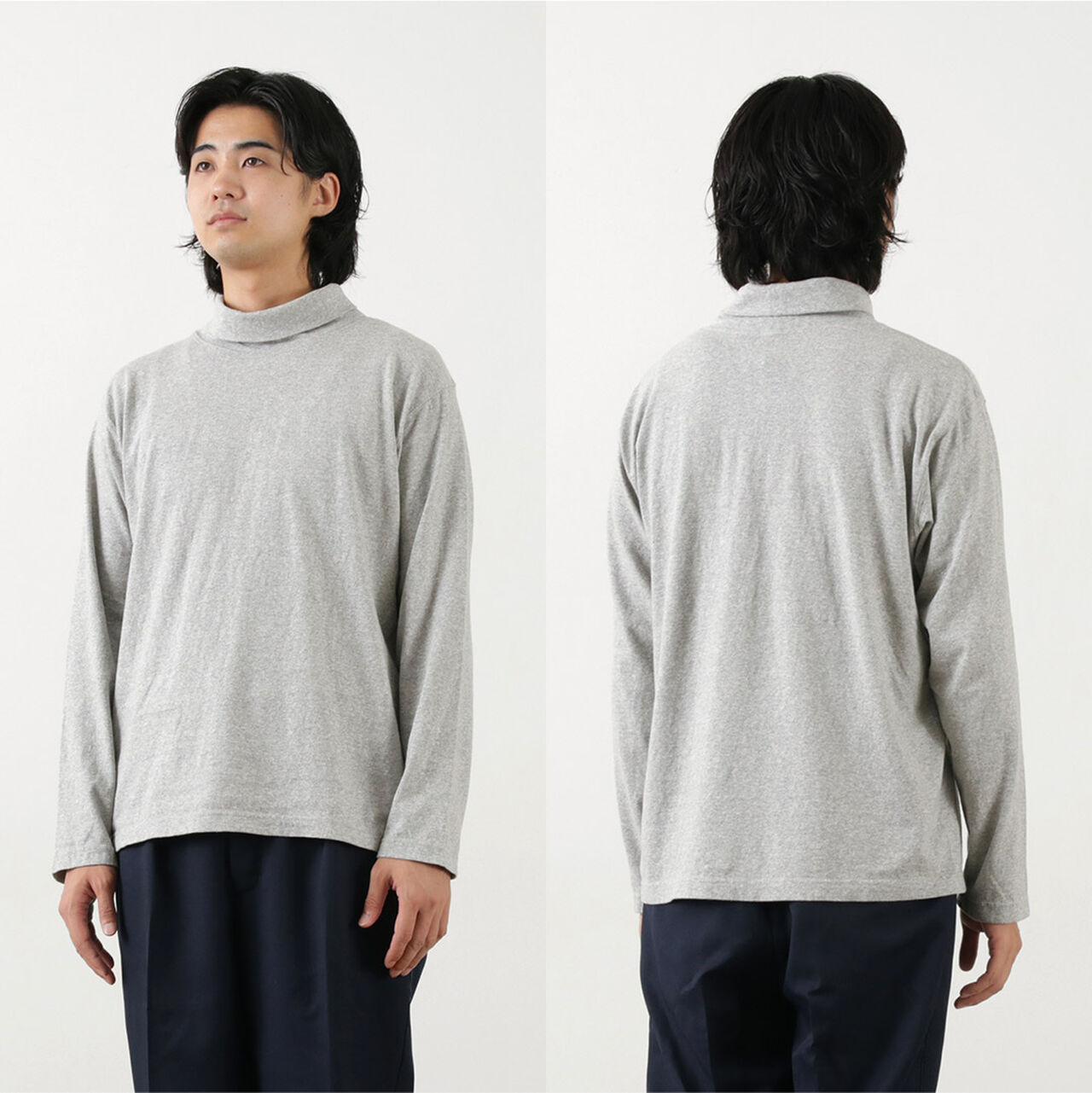Long Sleeve Turtleneck T-Shirt,, large image number 12