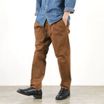 Peach Touch Tapered Easy Pants Slacks Trousers,Brown, swatch
