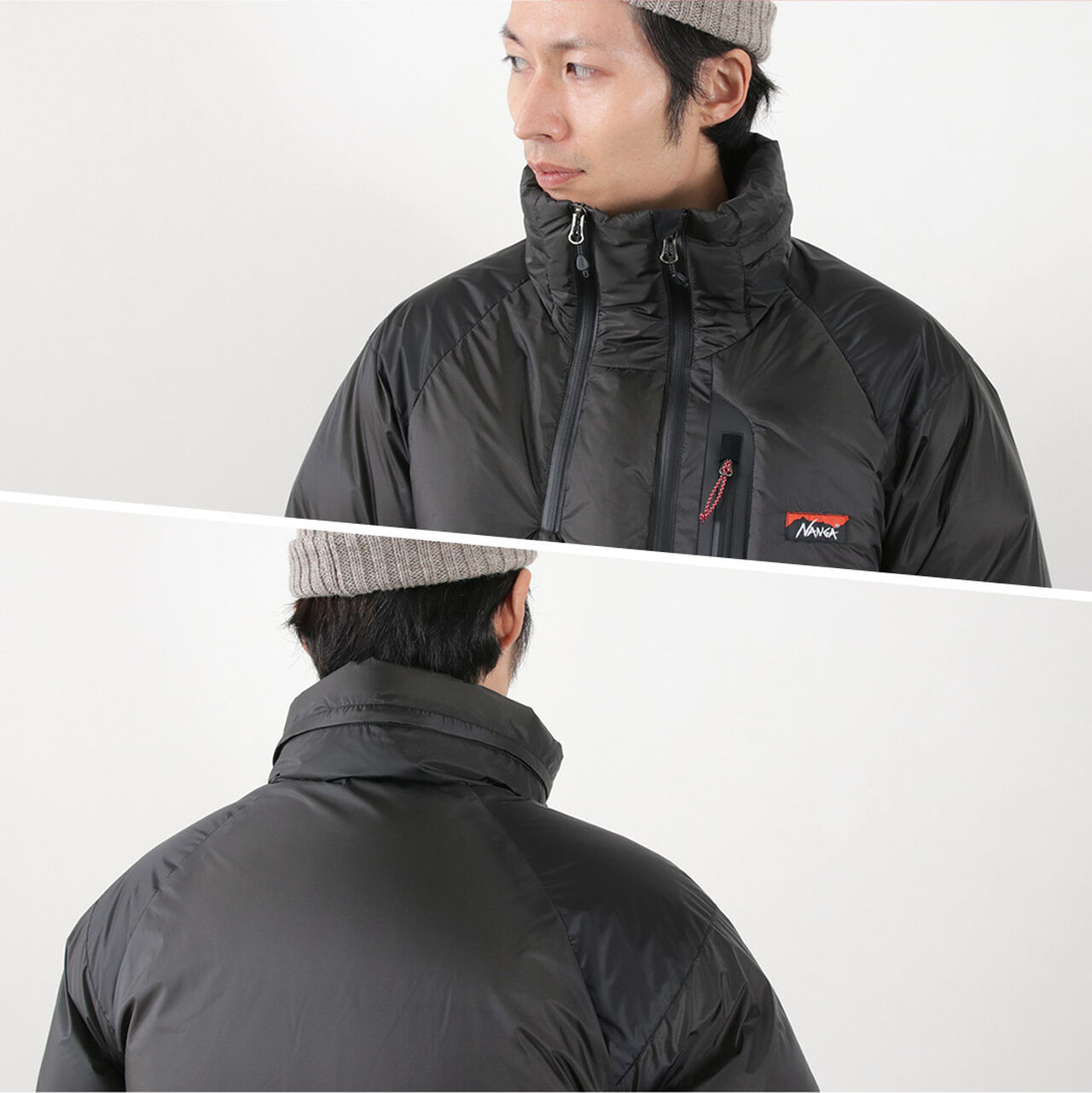 Aurora Light Down Stand Collar Down Jacket Mikami,, large image number 11