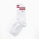 Bamboo line and logo socks,White, swatch