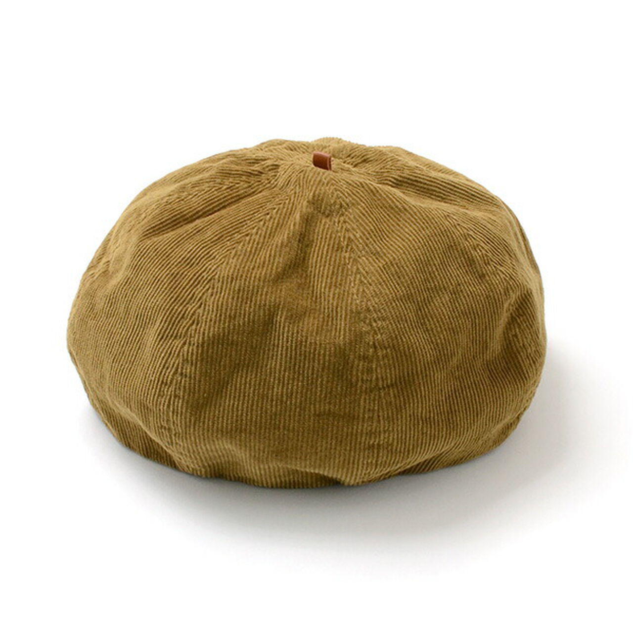 Corduroy beret,Mustard, large image number 0