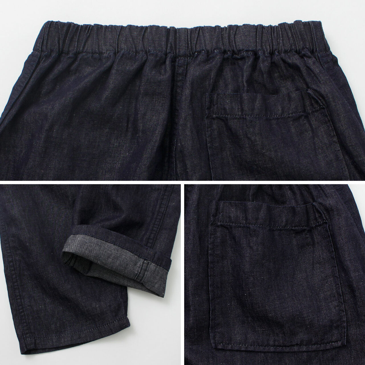Special Order RJB7590 Cotton Linen Denim Easy Pants,, large image number 12