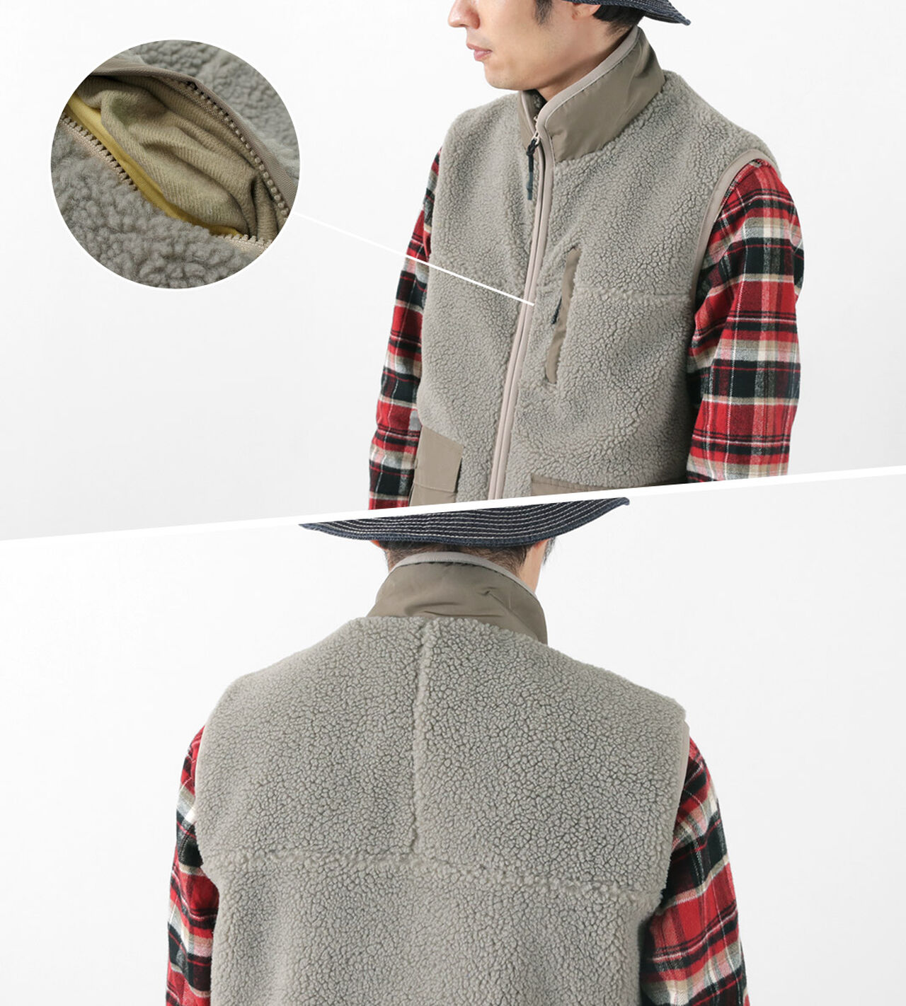 Boa Fleece Vest,, large image number 10