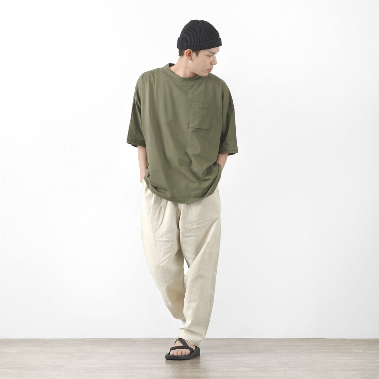 Track trousers Linen,, large image number 10