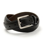 30mm dress belt,Black, swatch