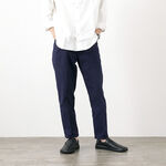 Hopsack Tapered 5P Pants,Navy, swatch