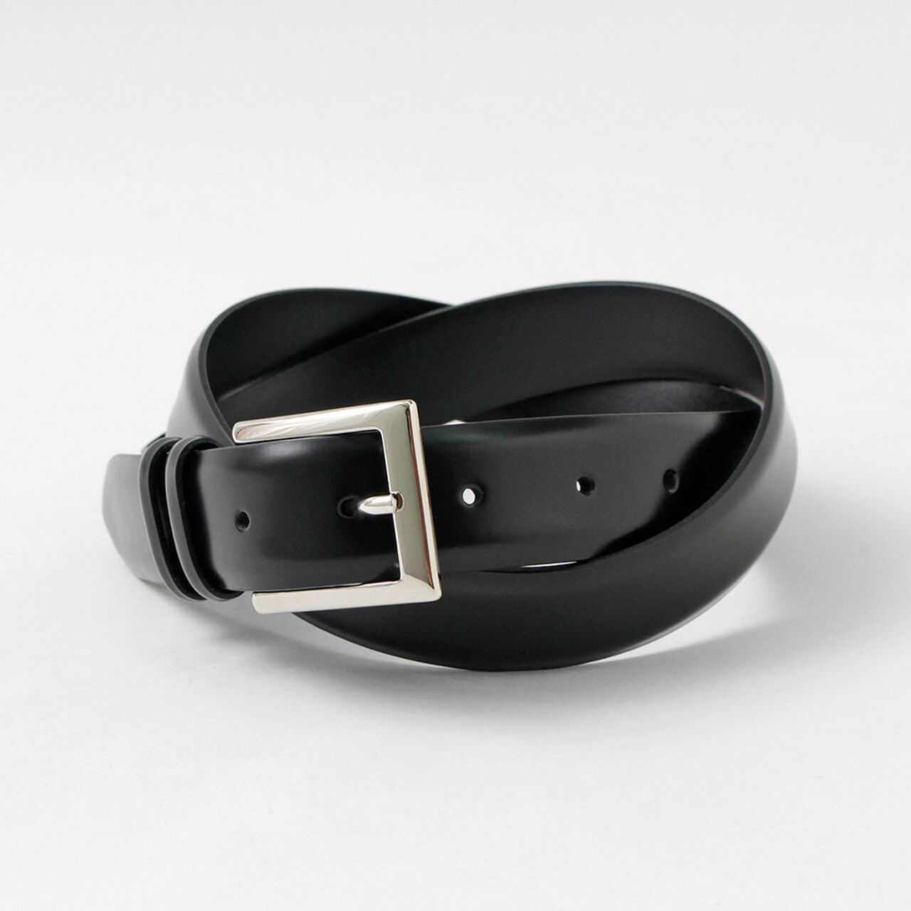Calf Classic Leather Belt,, large image number 2