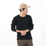 Heavy Thermal T-Shirt/Long Sleeves,Black, swatch