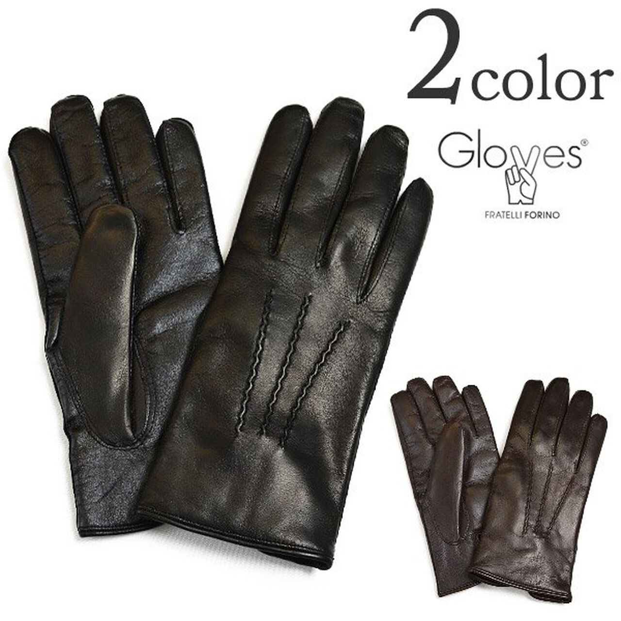 78PK-SM Smartphone Lamb Leather Gloves,Black, large image number 0